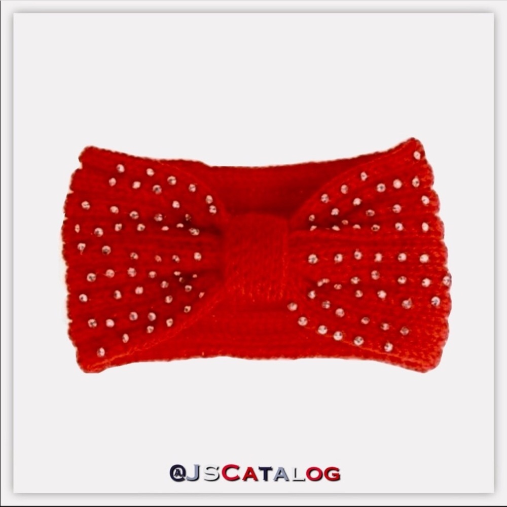ADD ON WITH BUNDLE PURCHASE WIDE STUDDED WOOL BLEND WINTER HEADBAND NEW